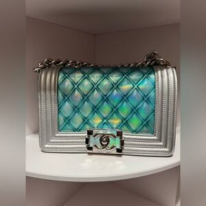 Chanel mermaid boy bag authentic